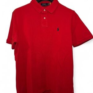 Ralph Lauren Men's Classic Red Polo Shirt